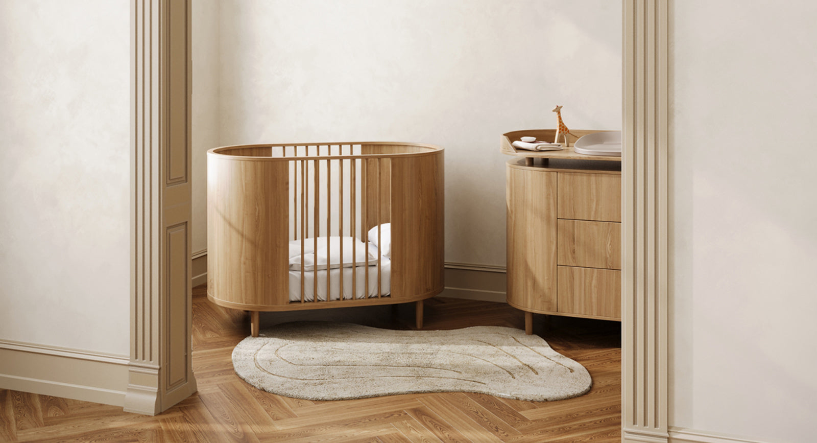KAS Kopenhagen Babymöbel Kai in skandinavischem Stil