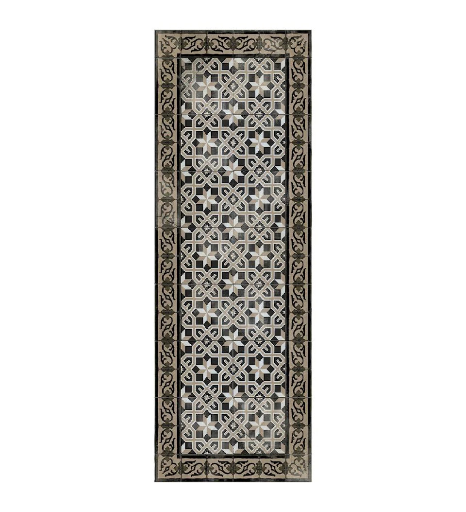 Beija Flor vinyl carpet Gothic Ancient Tile Antique