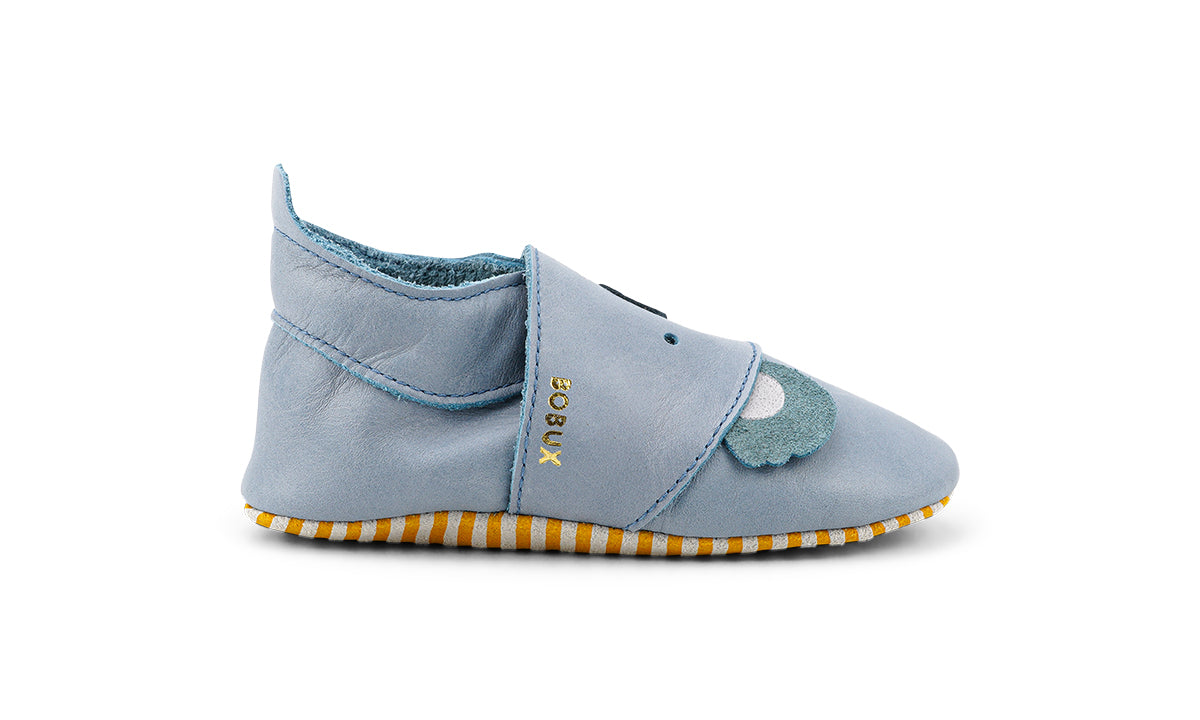 Bobux Soft Sole Leather Finches Koko Slate