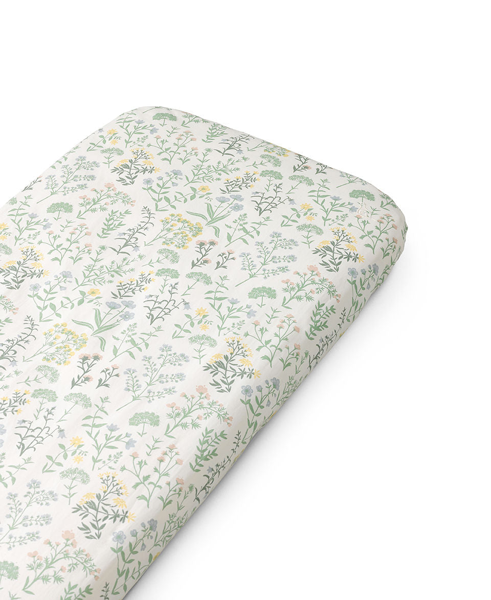Dear-April-Fitted-sheet-Summer-Flower-Craddle-Wiege-40x80cm