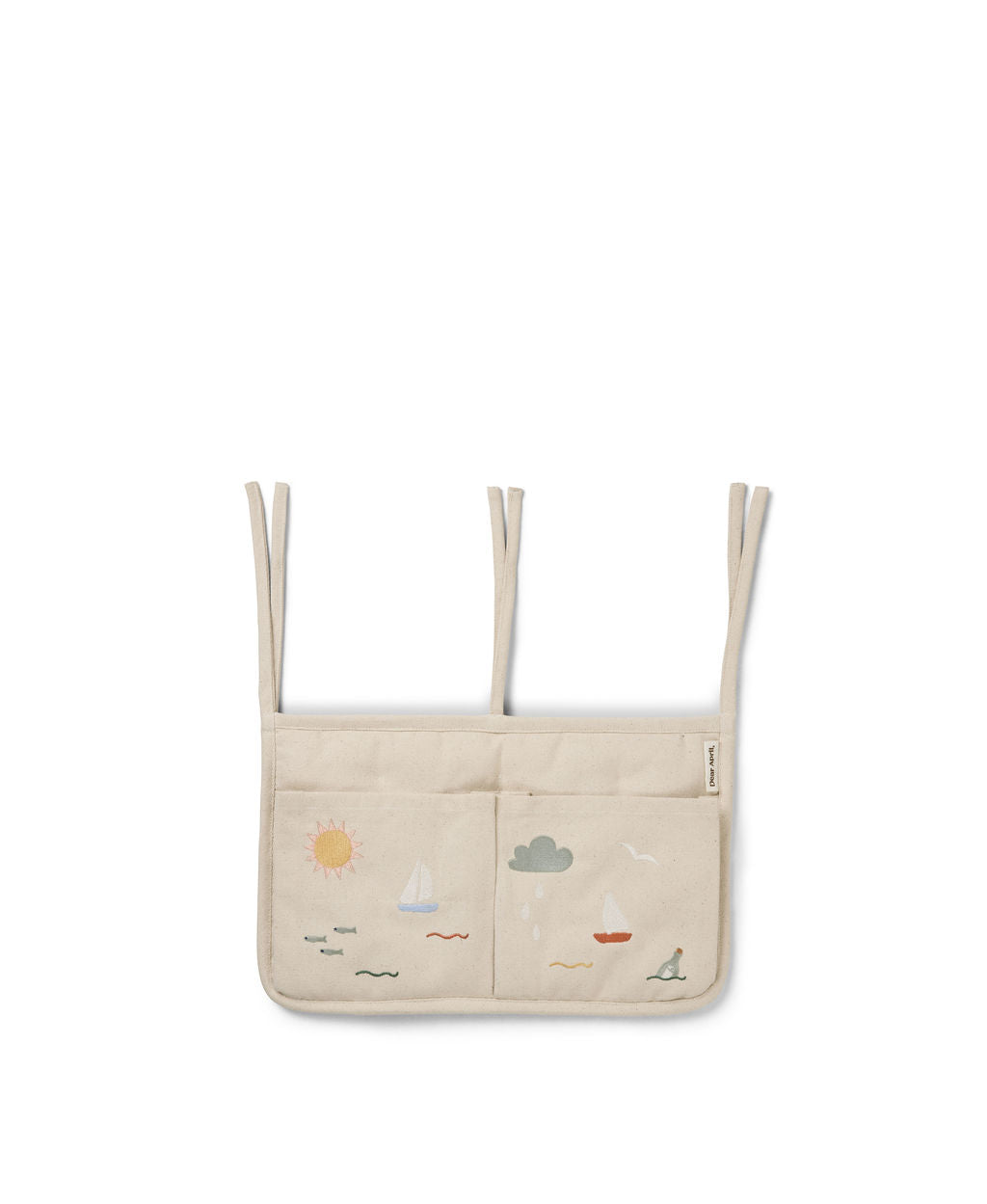 Dear April Posy Betttasche Sea Life, bestickt