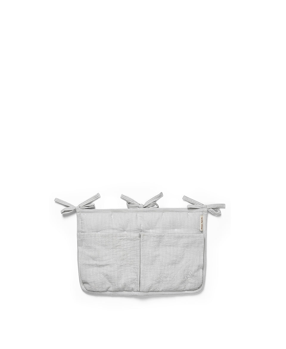 Dew Stripe Betttasche zur Aufbewahrung am Babybett
