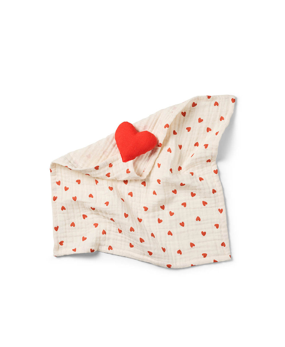 Dear April Aura Kuscheltuch Little Love aus vierlagigem Musselin