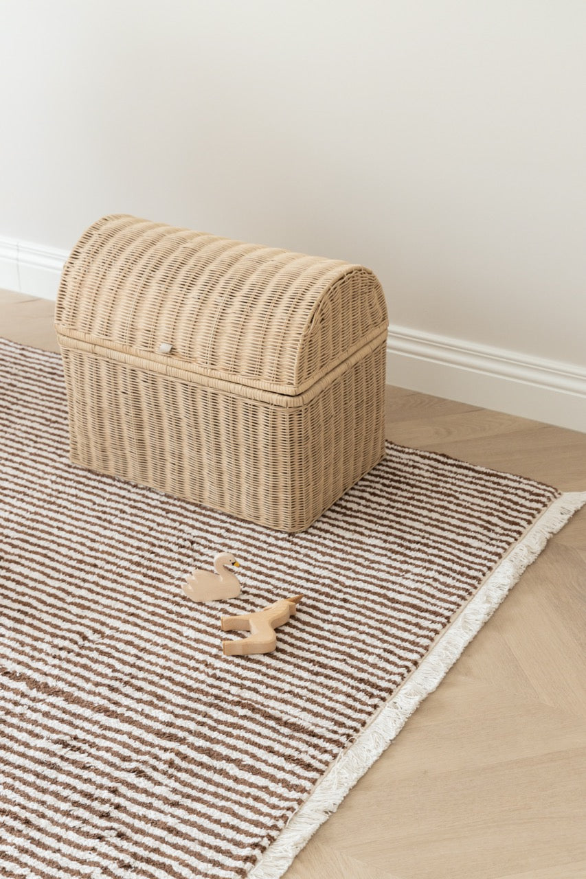 KAS-Kopenhagen-Teppich-Brown-Stripes