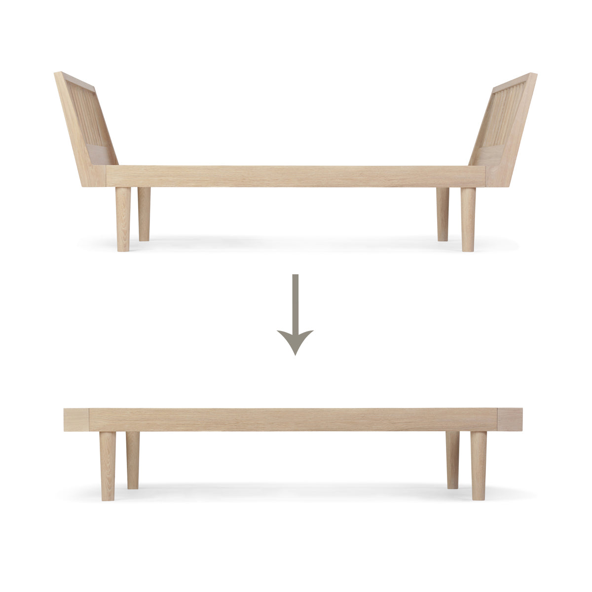KAS-Umbauset-Eli-Einzelbett-zu-Tagesbett-light-oil-oak