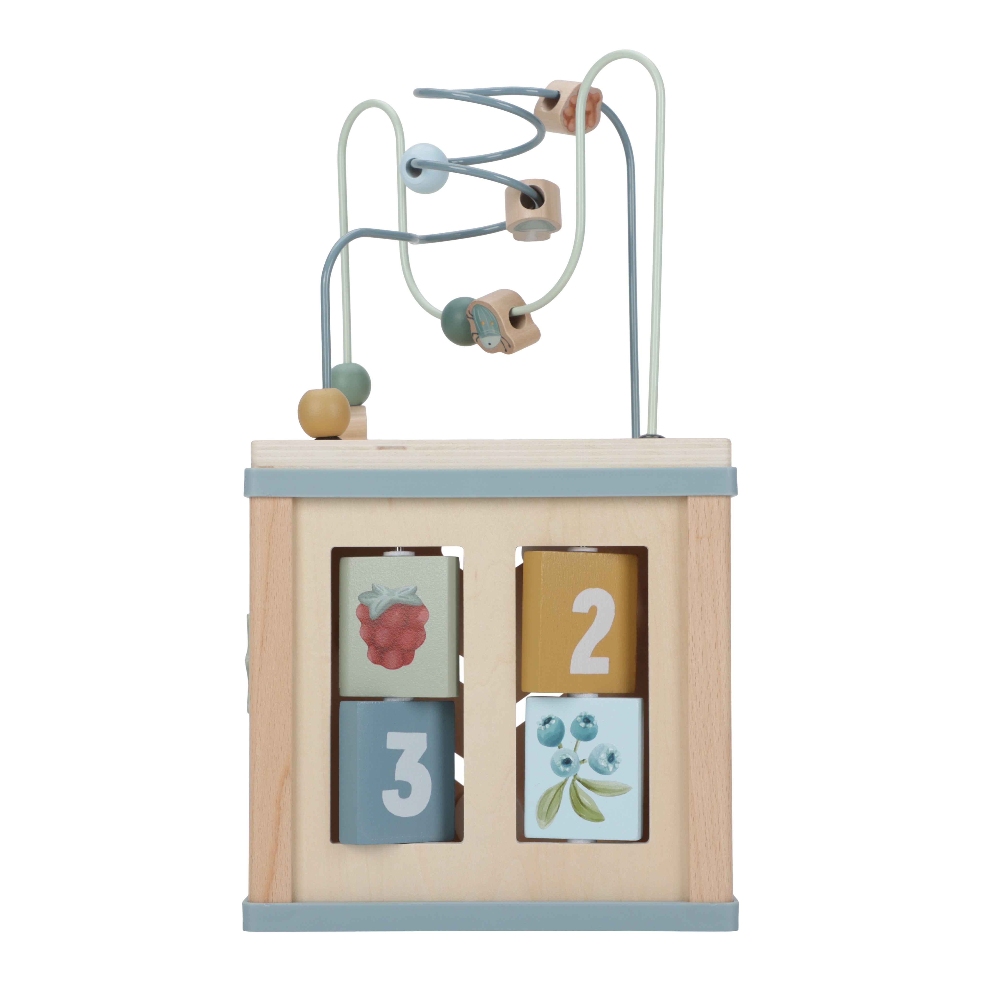 Little-Dutch-Holz-Aktivitäten-Würfel-Forest-Friends-FSC-LD7231