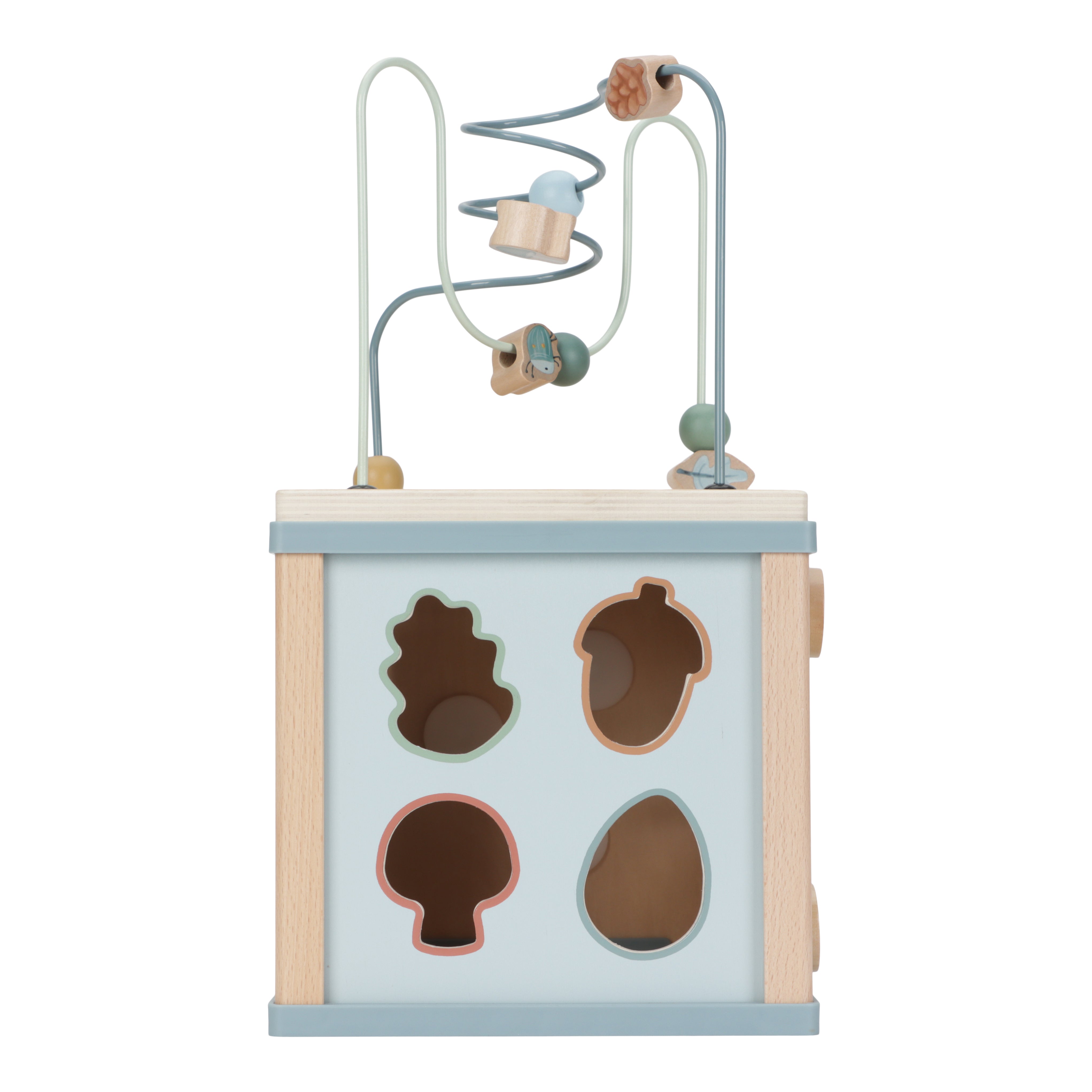 Little-Dutch-Holz-Aktivitäten-Würfel-Forest-Friends-FSC-LD7231