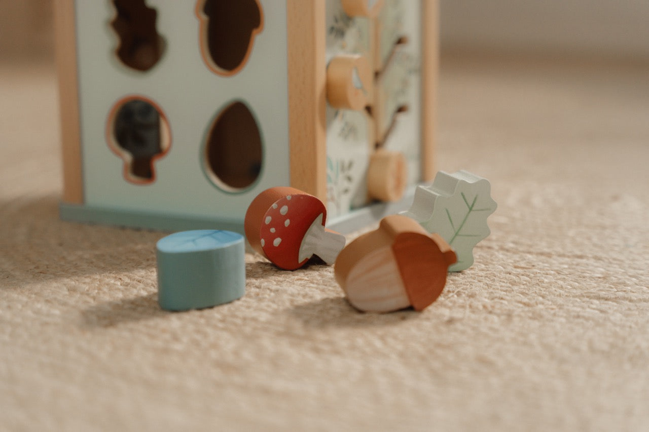 Little-Dutch-Holz-Aktivitäten-Würfel-Forest-Friends-FSC-LD7231