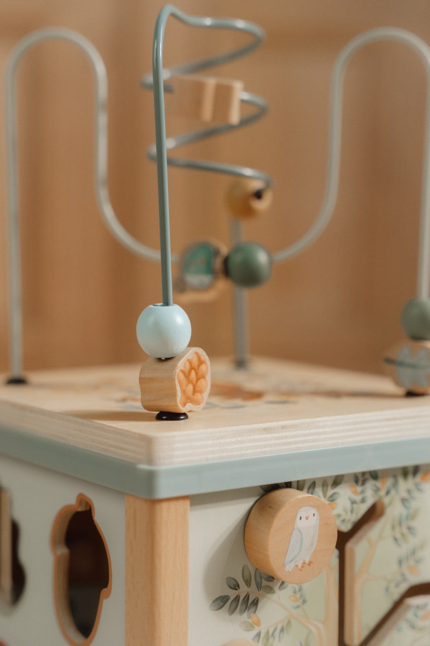 Little-Dutch-Holz-Aktivitäten-Würfel-Forest-Friends-FSC-LD7231