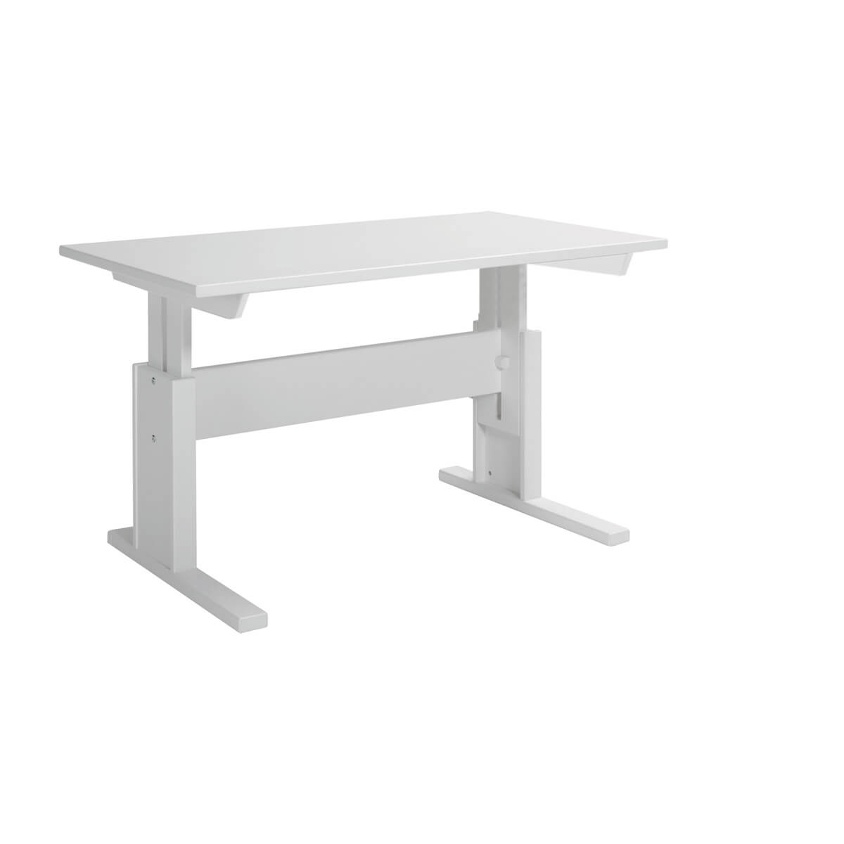 Bureau réglable en hauteur Lifetime Kidsrooms, blanc