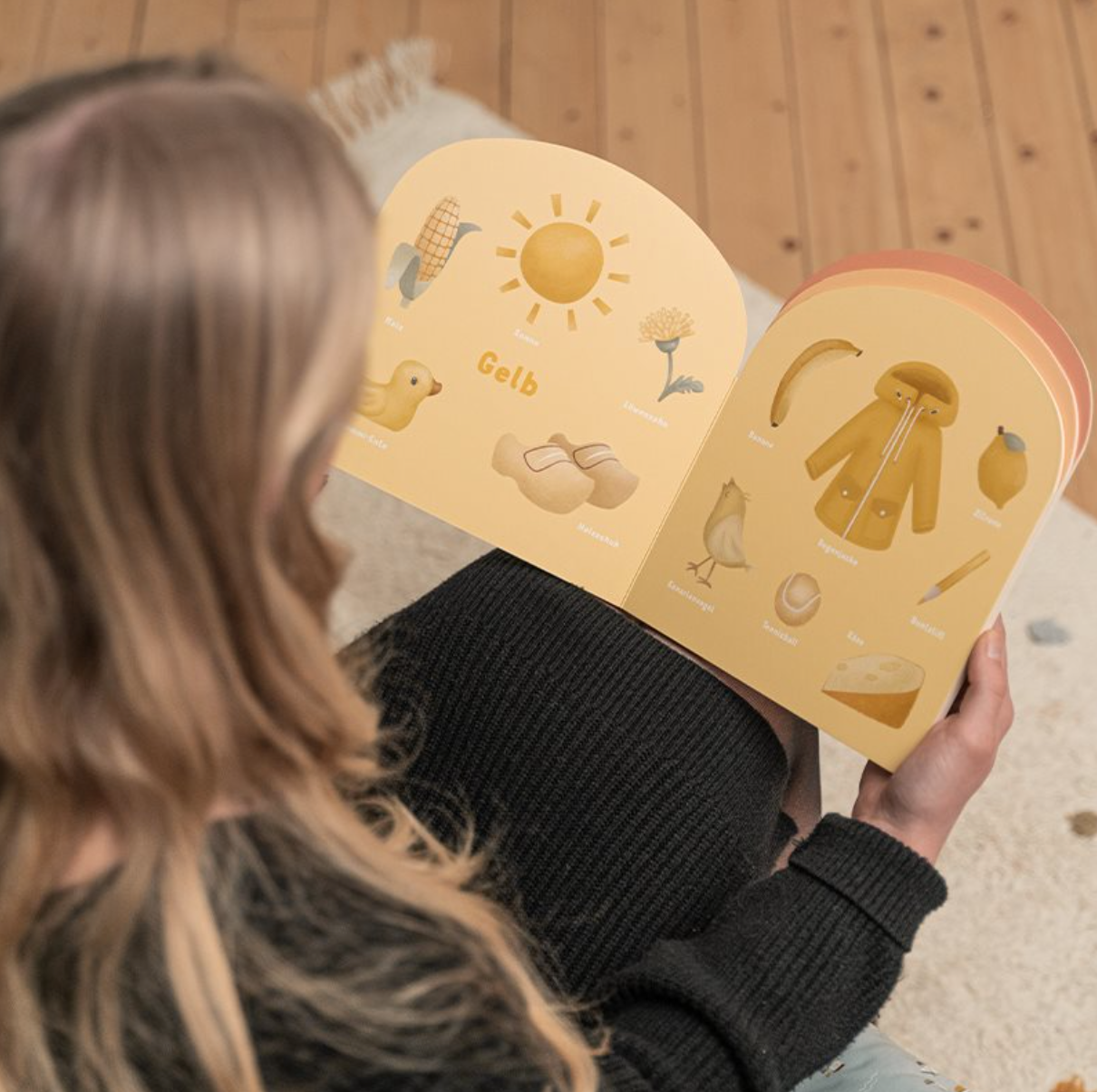 Little Dutch-Regenbogen-Farbenbuch