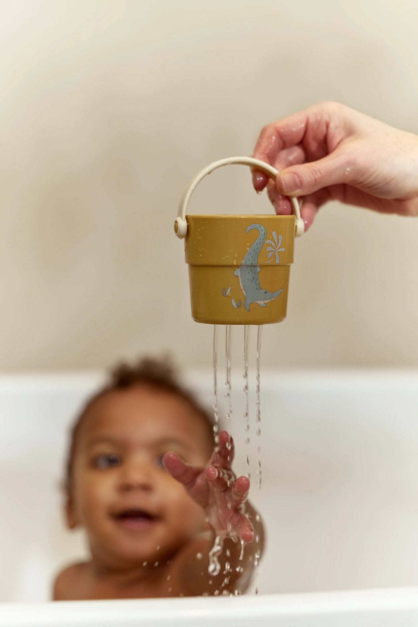 Bunte Badebecher von Little Dutch