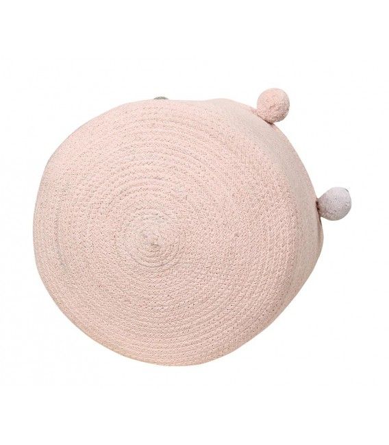 Lorena Canals panier Bubbly rose