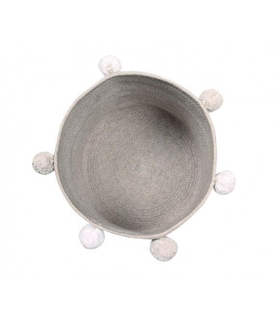 Lorena Canals Korb Bubbly grau