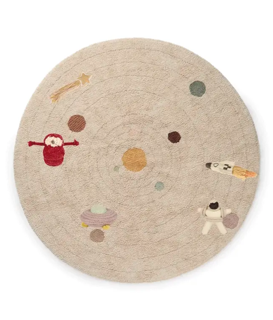 Lorena Canals Solar System Teppich für das Kinderzimmer