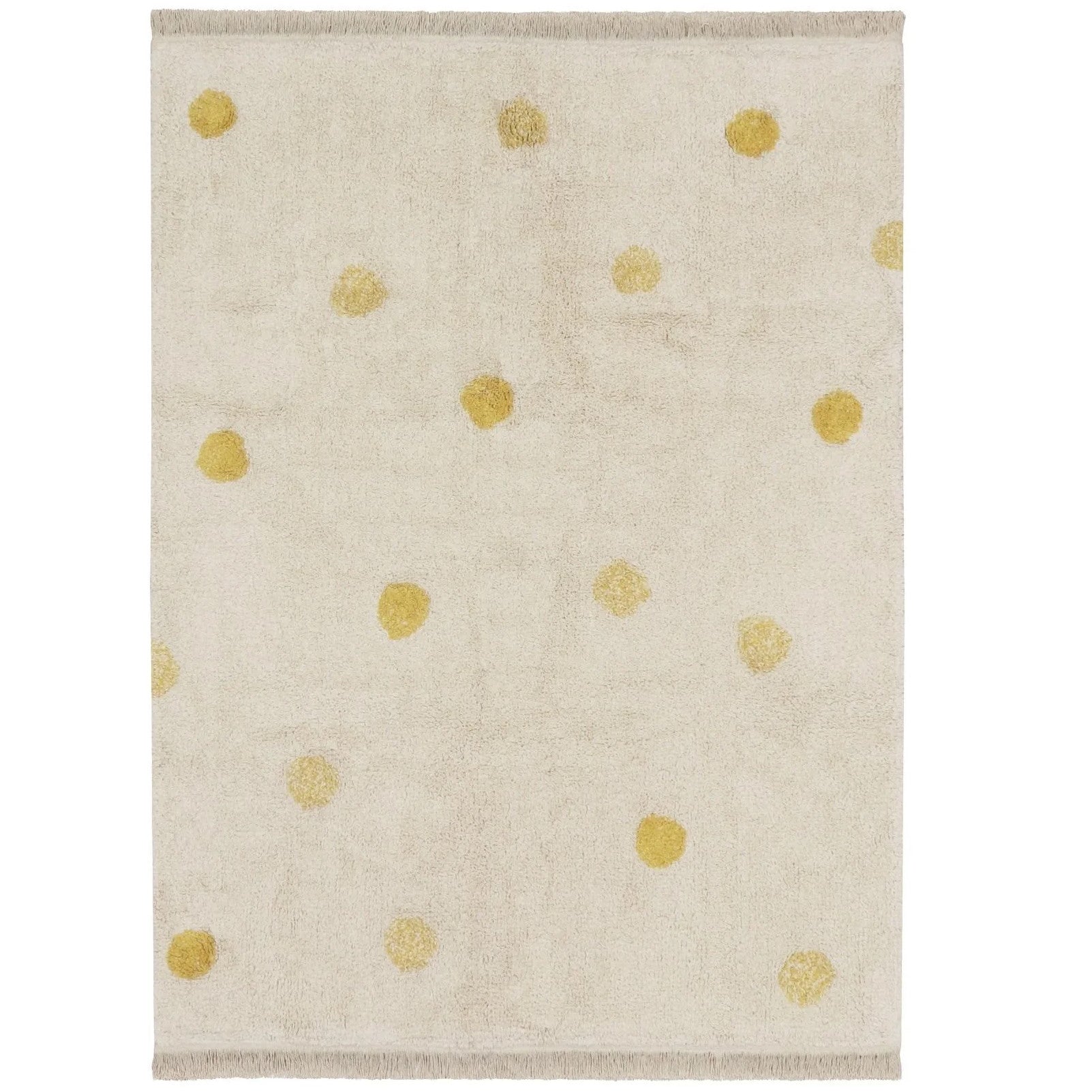 Lorena-Canals-Waschbarer-Teppich-Hippy-Dots-Honey-C-HIDO-HNY