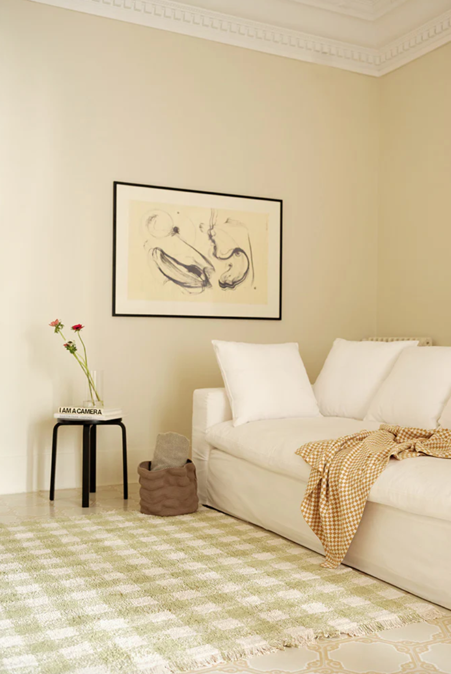 Nachhaltiger und Waschbarer Teppich von Lorena Canals, ideal für Wohnräume und Kinderzimmer