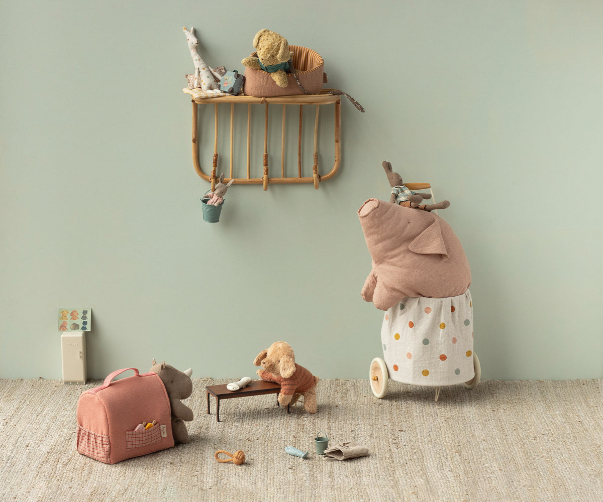 Maileg Haustier Transportbox klein - Coral