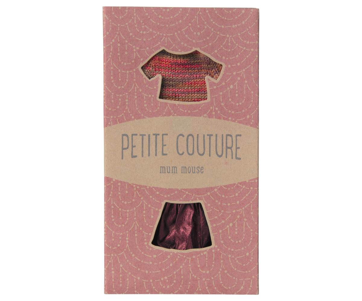 Maileg Rock und gestrickte Bluse Mama Maus
