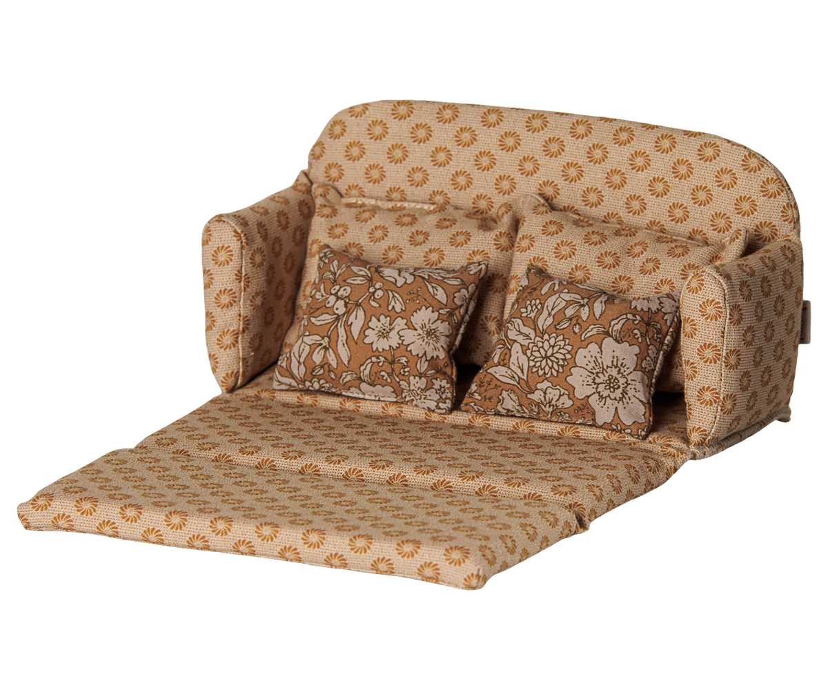 Maileg grosses Sofa für Mäuse zum Ausklappen als Bett