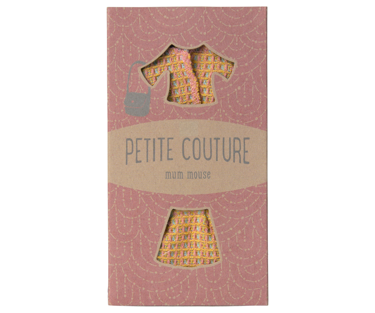 Maileg skirt and blazer with bag Mama Mouse