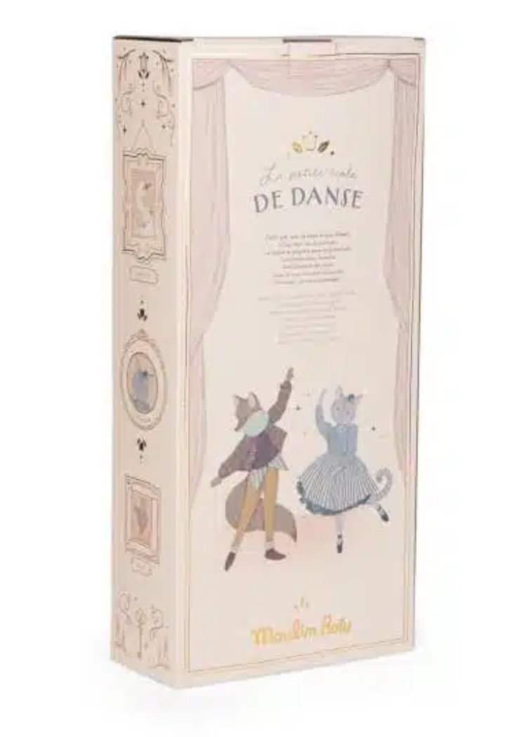 La petite école de danse Verpackung der Katze Célestine.