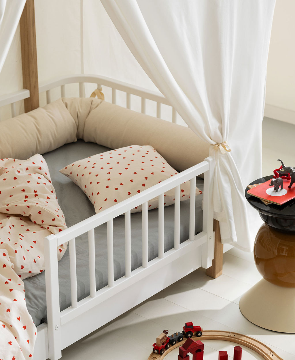 Oliver Furniture Wood Original Hausbett weiss-Eiche