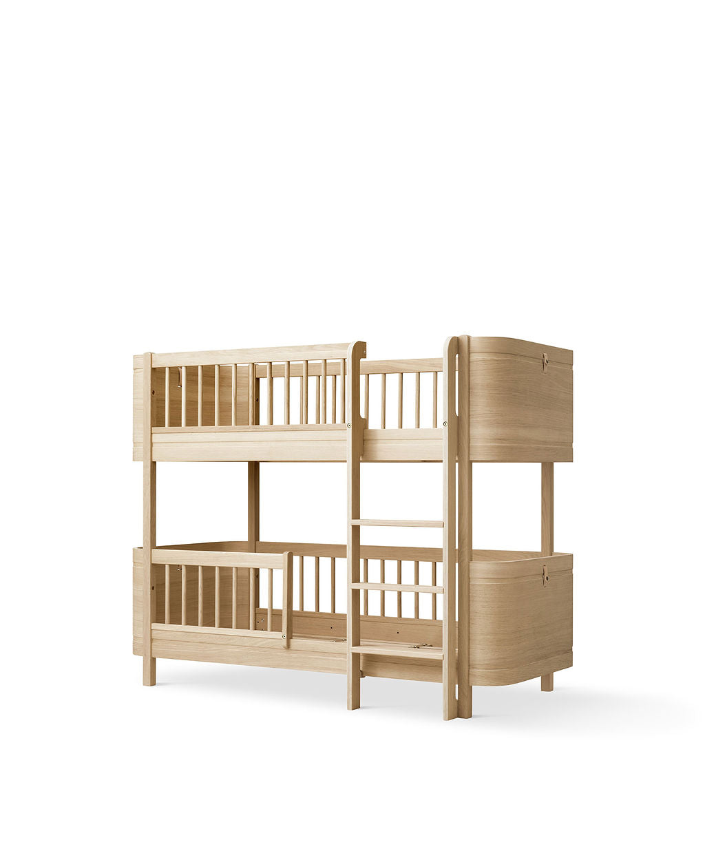 Oliver Furniture Wood-Mini-halbhohes-Etagenbett-Eiche