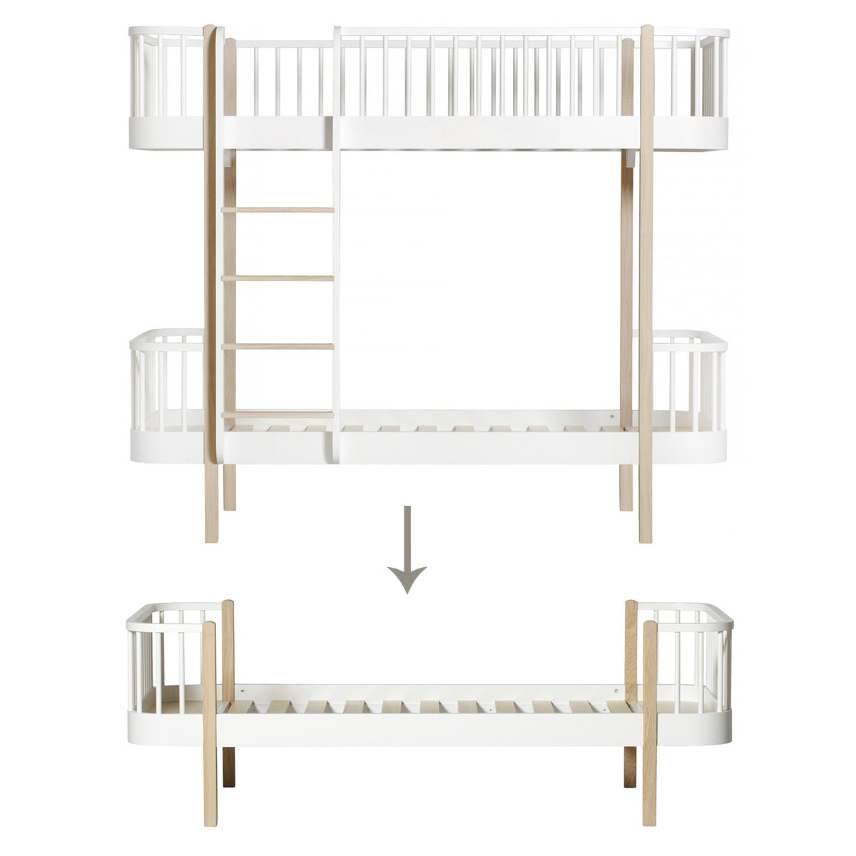 Oliver-Furniture-Umbauset-Wood-Original-Etagenbett-zu-Einzelbett-weiss-Eiche-041551