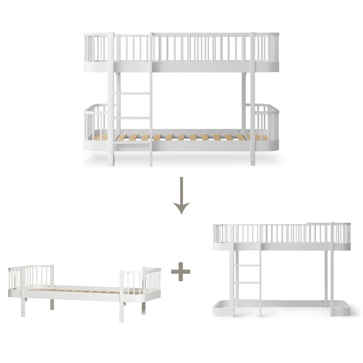 Oliver-Furniture-Umbauset-Wood-Original-halbhohes-Etagenbett-in-1-Einzelbett-und-1-halbhohes-Hochbett-weiss-041772