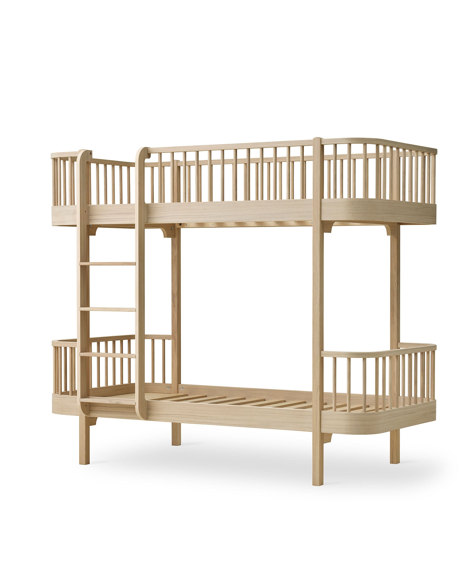 Premium-Etagenbett aus Eiche für Geschwisterzimmer