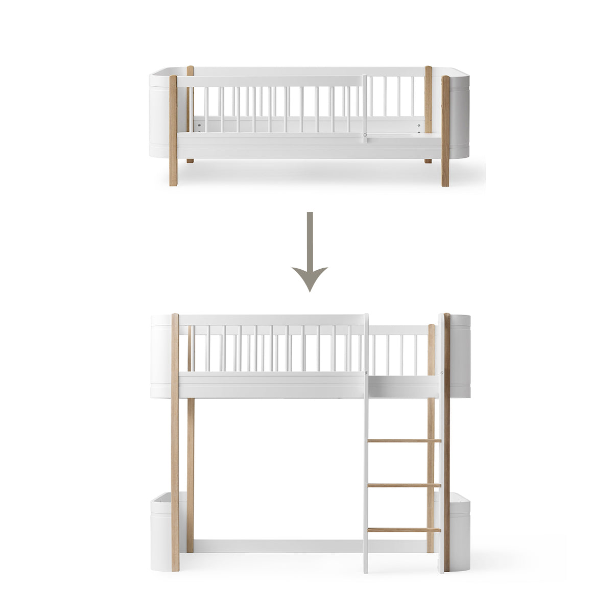 Oliver Furniture-Umbauset-Mini-Juniorbett-zum-halbhohen-Hochbett-041467