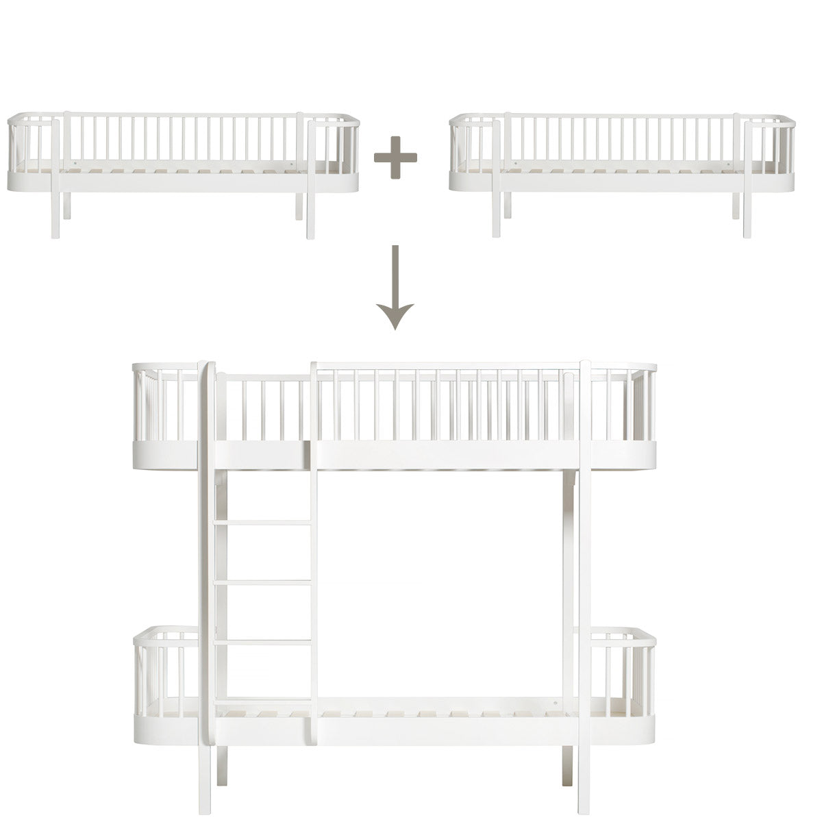Oliver-Furniture-Umbauset-wood-Original-zwei-bettsofas-zum-Etagenbett-weiss-041744