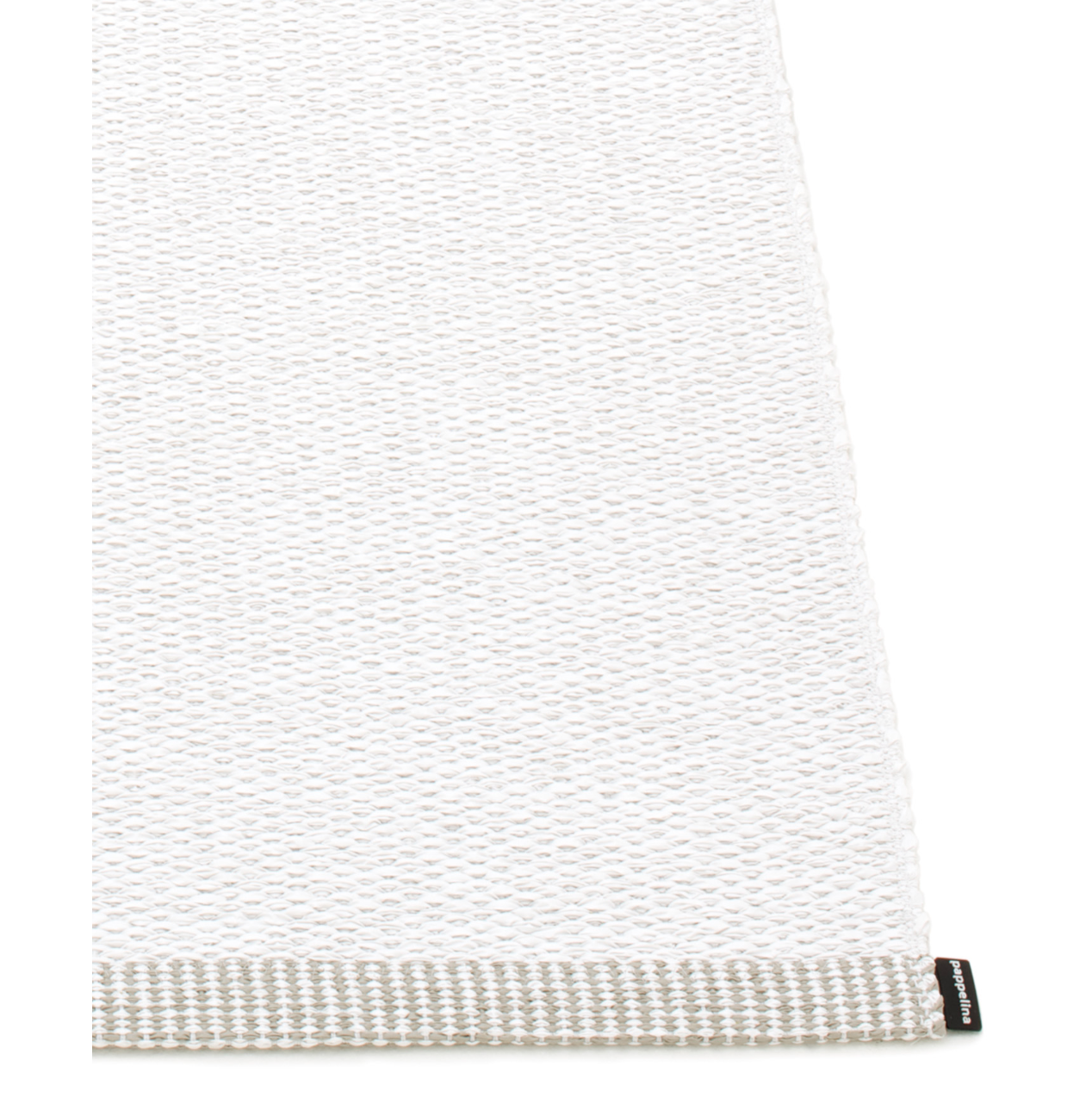 Pappelina-Teppich-Mono-white