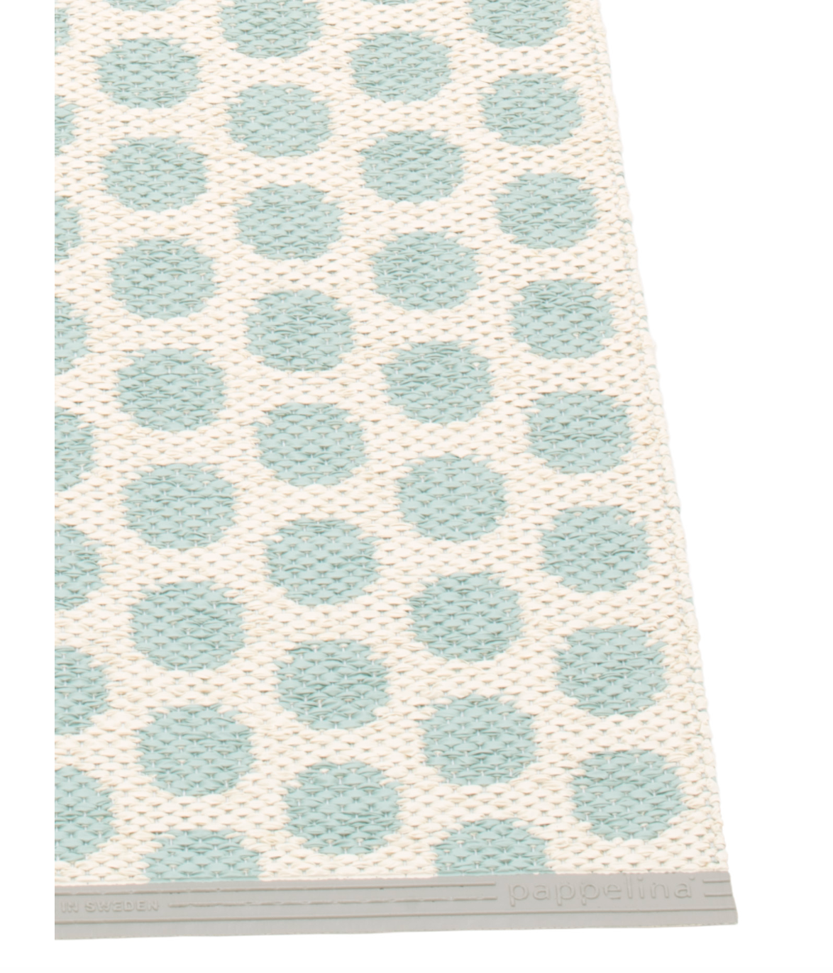 Pappelina-Teppich-Noa-Pale-Turquoise-Warm-grey-edge