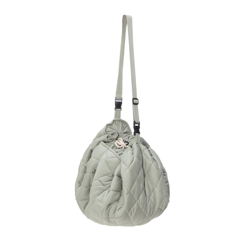 Playgo-Wickeltasche-Krabbeldecke-Aufbewahrung-Meadow green-