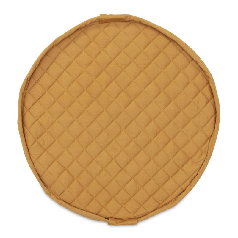 Playgo-Wickeltasche-Wickelunterlage-Krabbeldecke-Aufbewahrung-senf