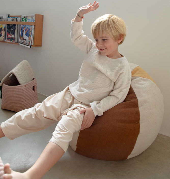 Lorena Canals coussin d'assise, pouf boule