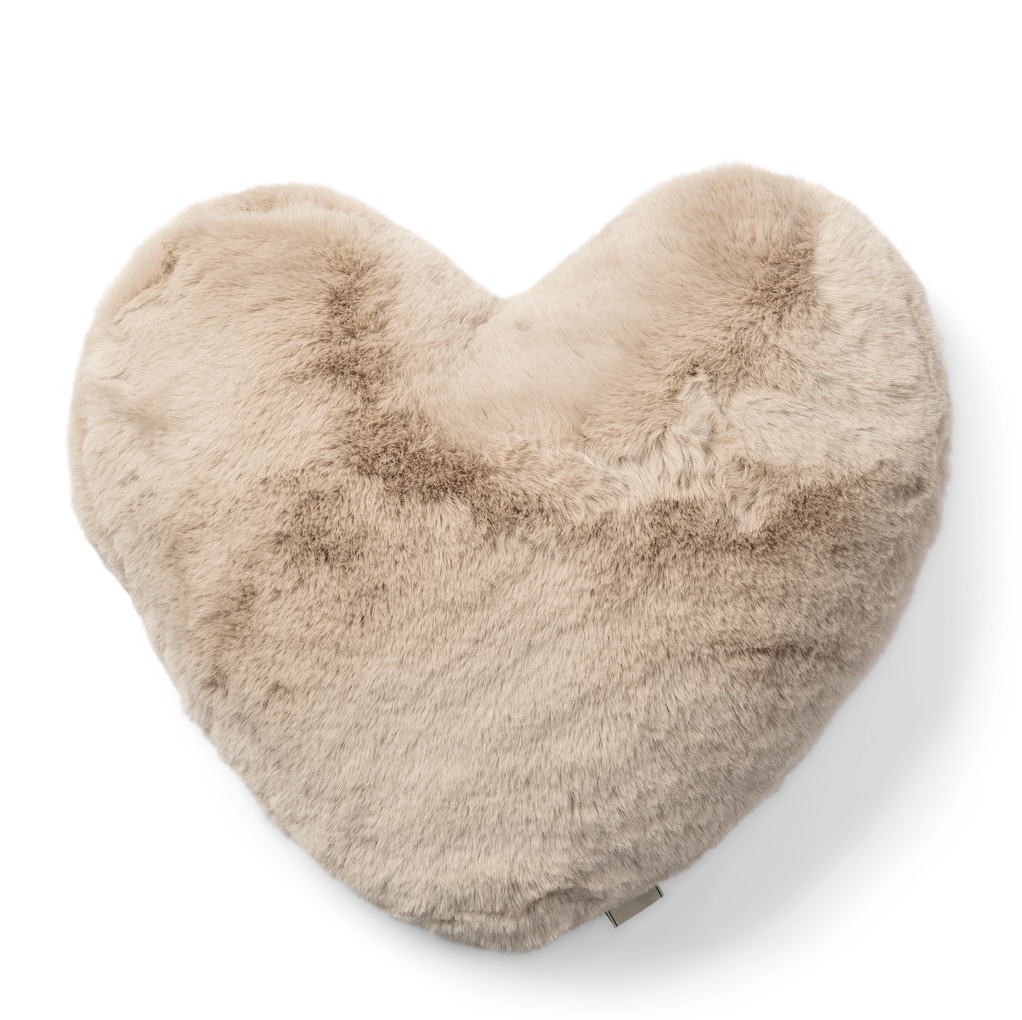Rivièra Maison Heather Alba Heart Faux Fur Kissen in Herzform