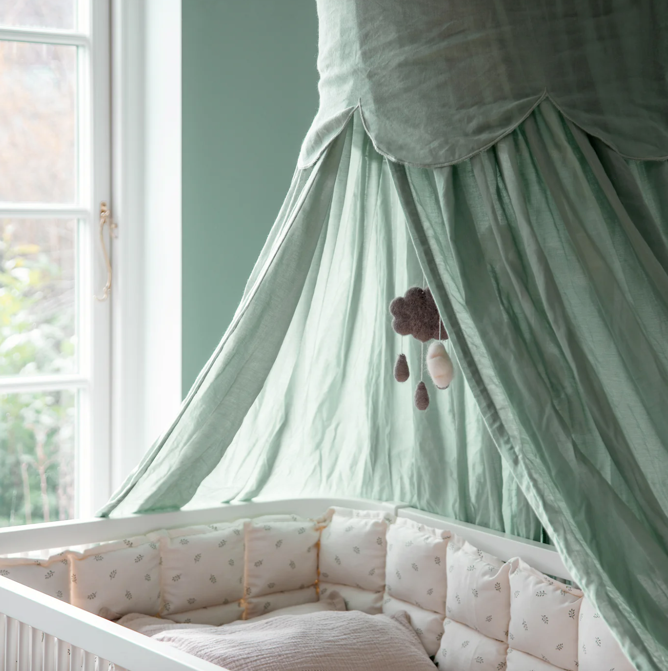 Sebra-Baldachin-Star-Dusty-Green-101530012