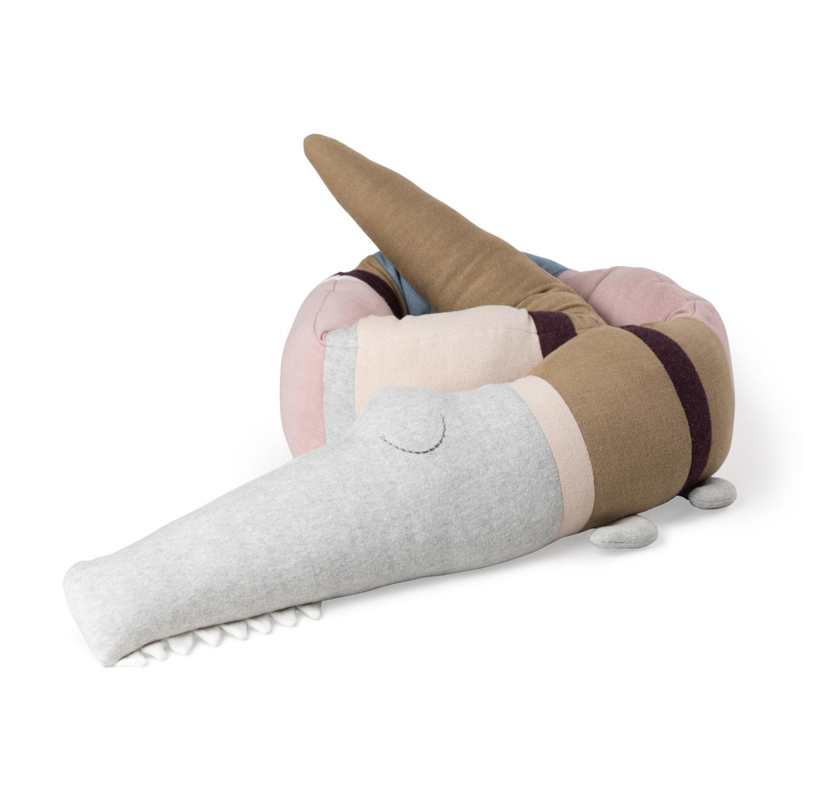 Sebra-Bettschlange-Sleepy-Croc-birchbark rose mix