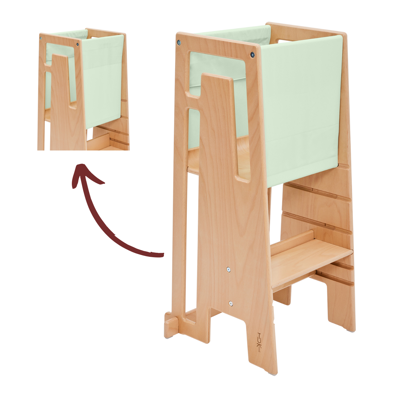 Tuki explorer cloth grey