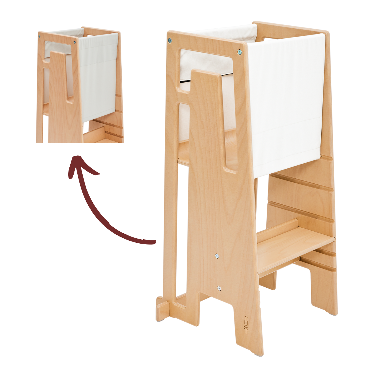 Tuki explorer cloth grey