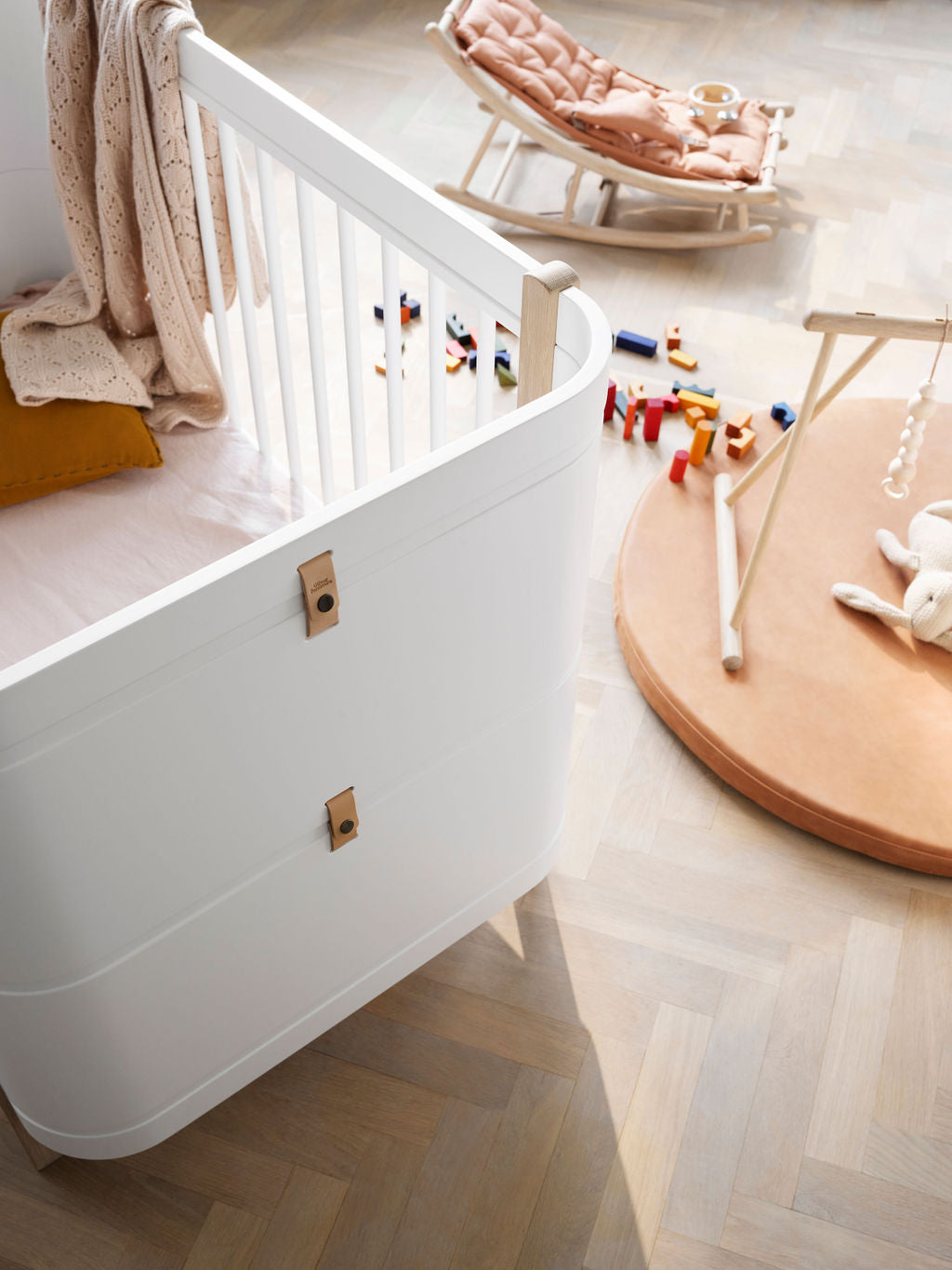 Oliver Furniture-Wood-Spieltrapez-Baby-Gym-Eiche-041624