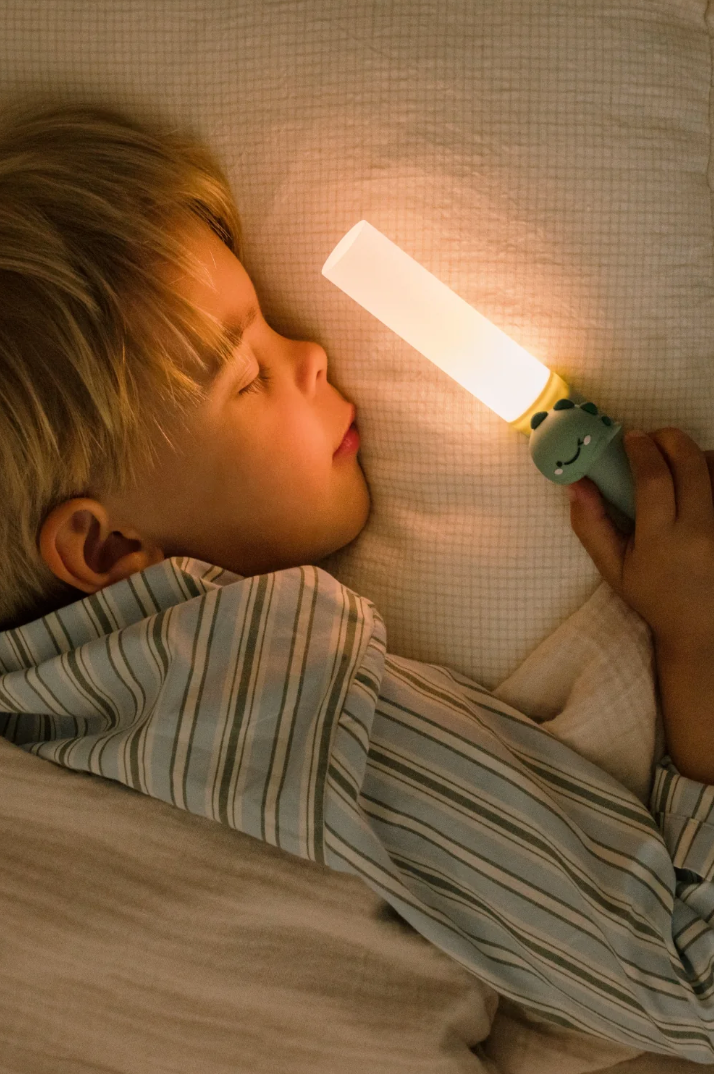 Zoofamily Zoo Light Lampe aus weichem Silikon mit magnetischer Wandhalterung für das Kinderzimmer.