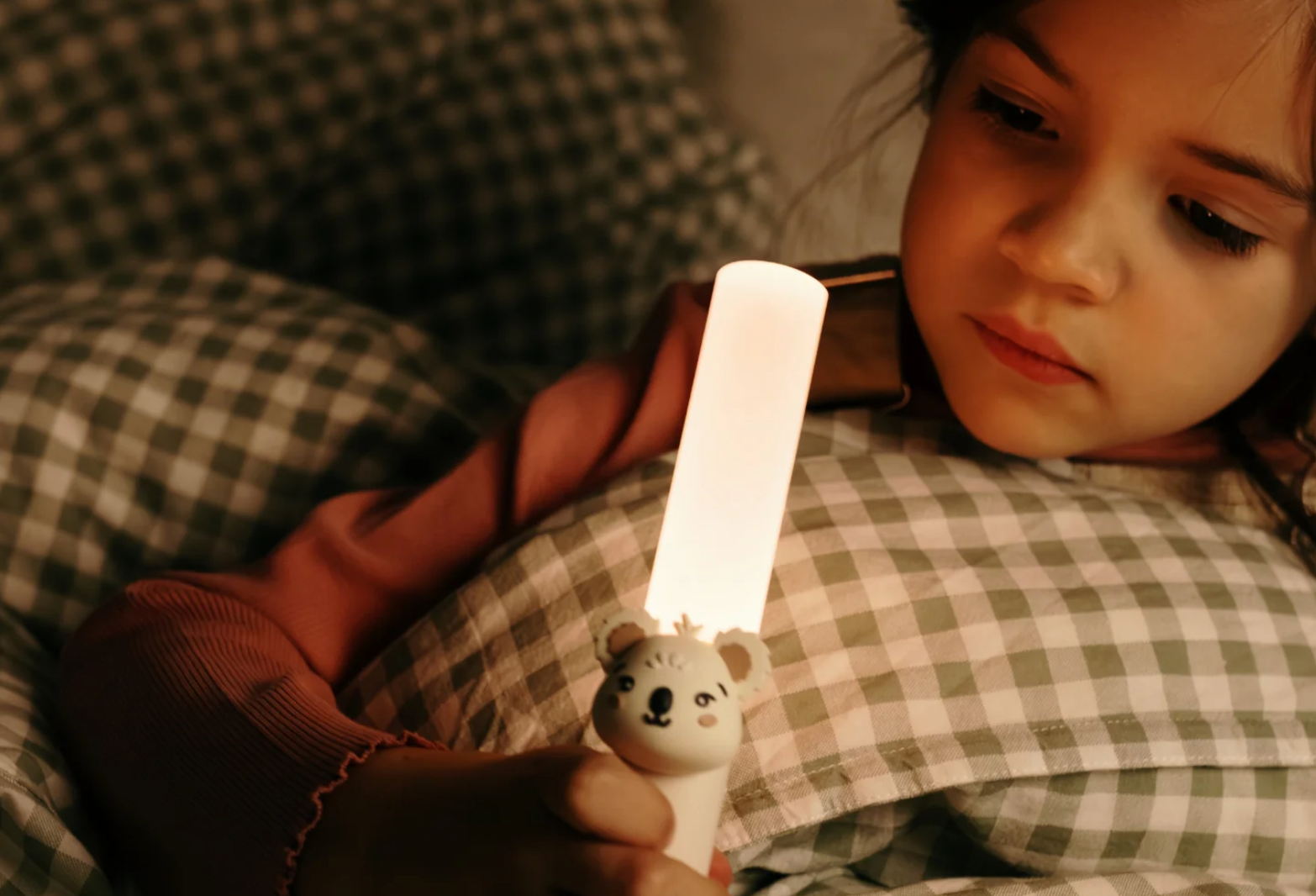 Kinder Nachtlicht Zoo Light Koala von Zoofamily mit 3-in-1 Funktion für Schlaf-, Walk- und Lesemodus.