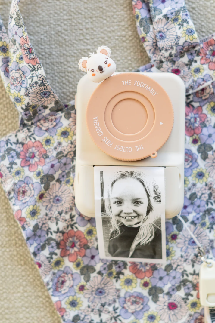 Zoofamily Zoo Print Koala Kamera für Kinder zum Fotografieren, Drucken und kreativen Spielen unterwegs.