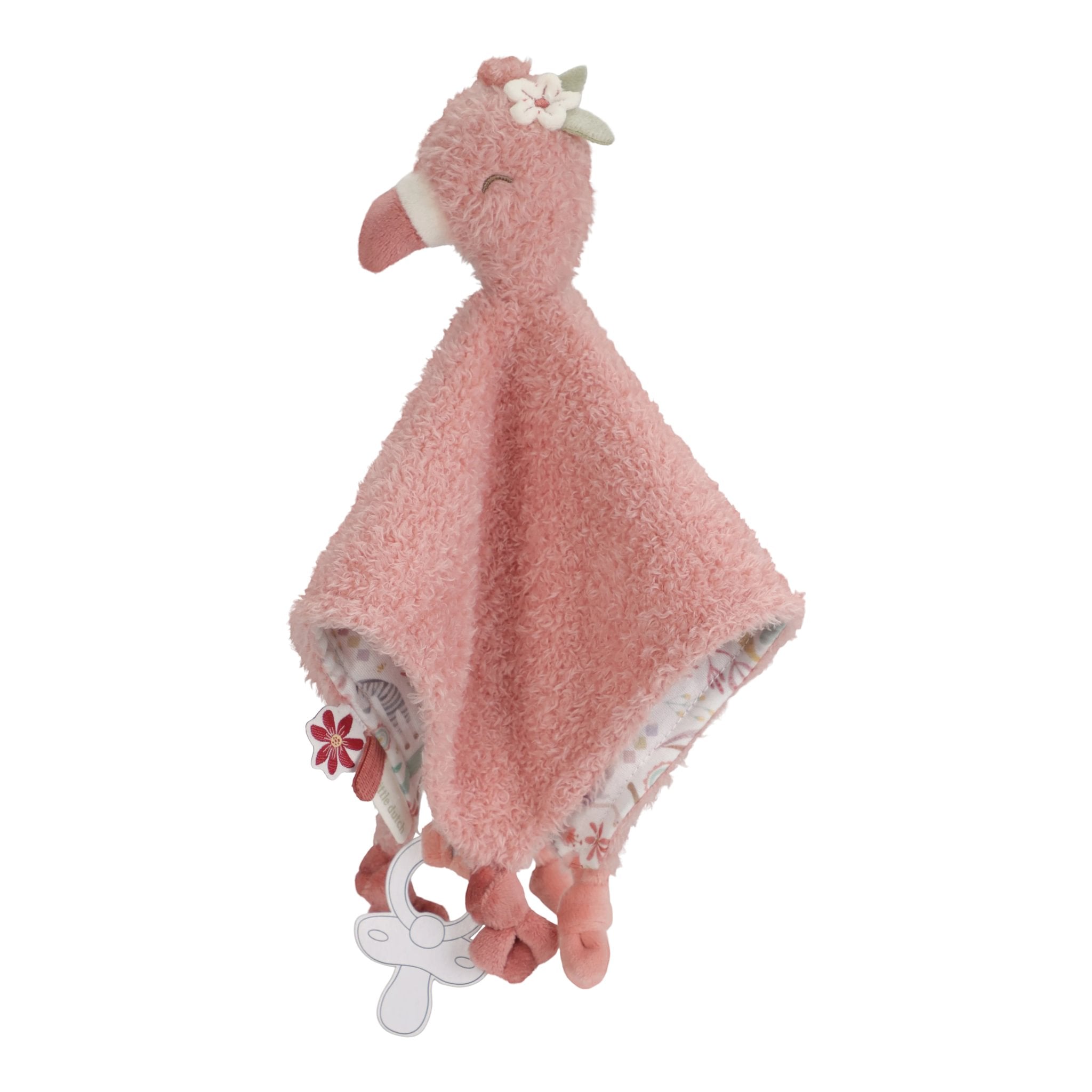 Little Dutch Kuscheltuch Flamingo