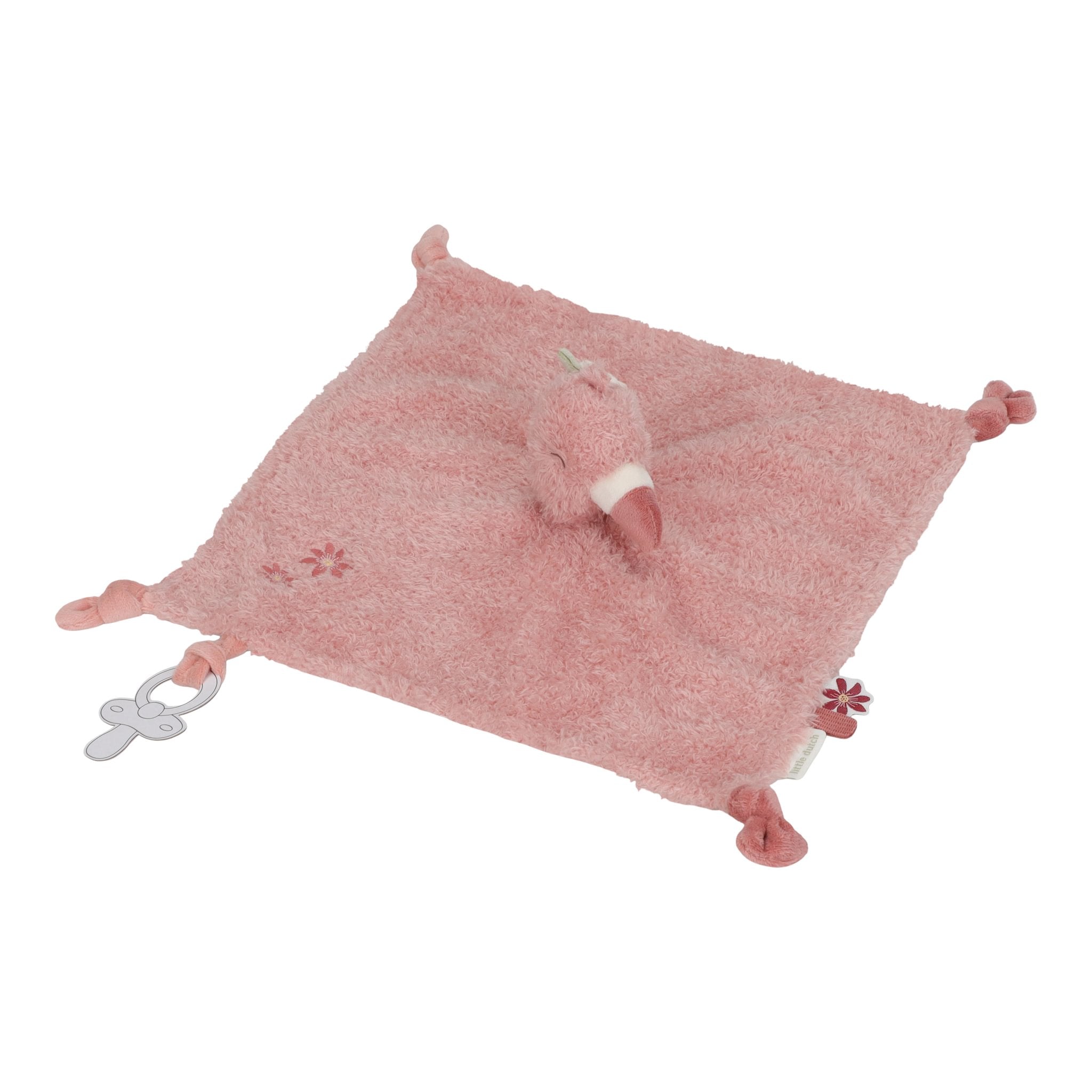 Little Dutch Kuscheltuch Flamingo