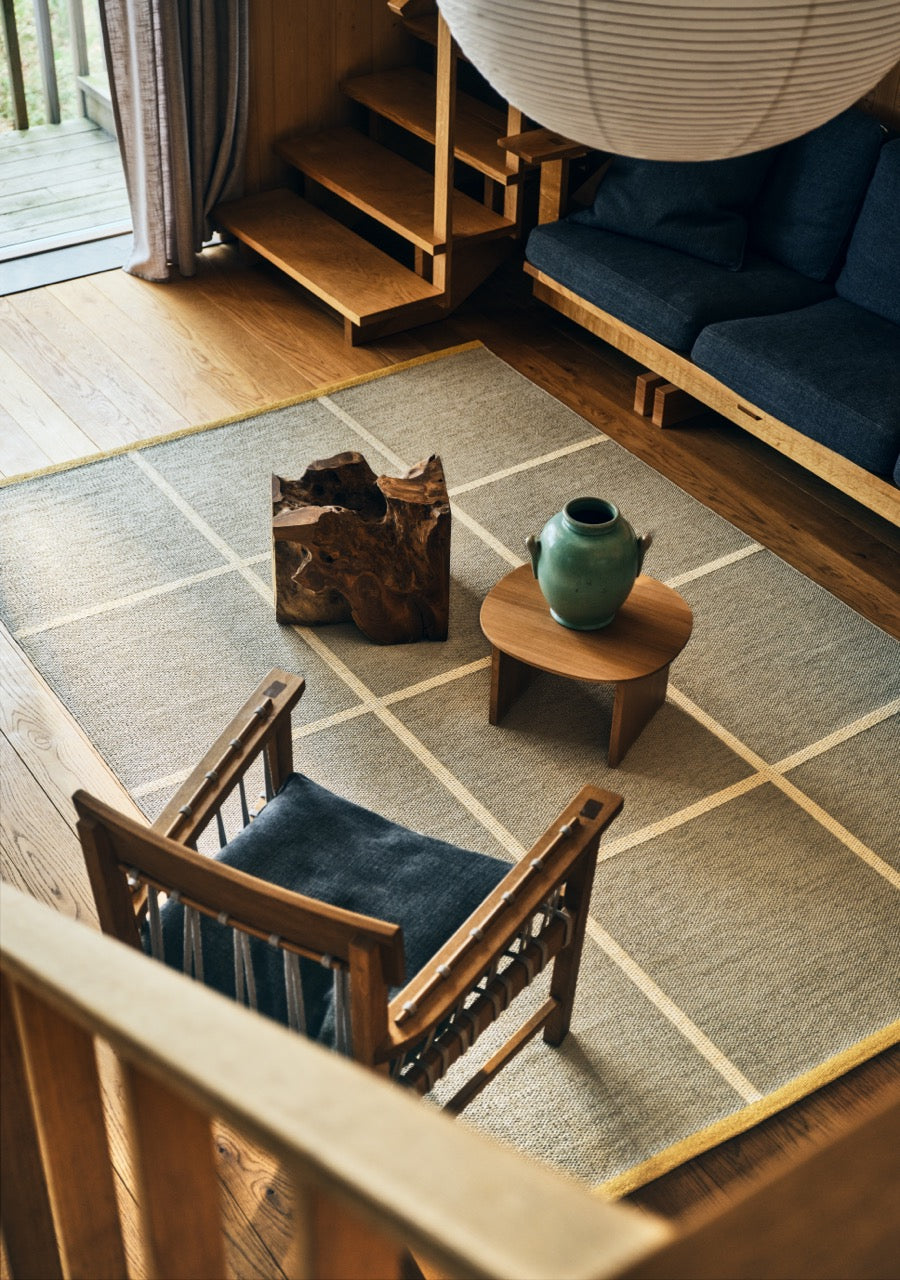 Pappelina-Criss-Teppich-Linen